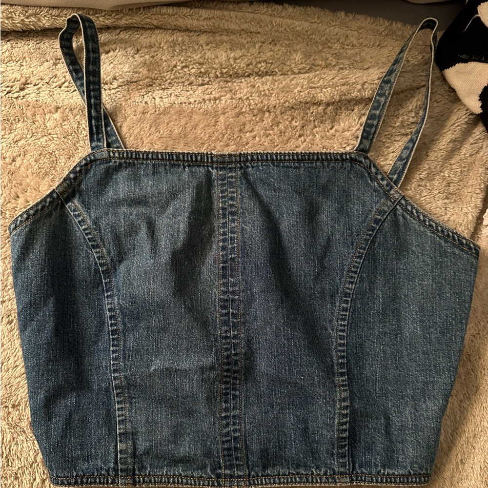Vintage Arizona Denim crop top